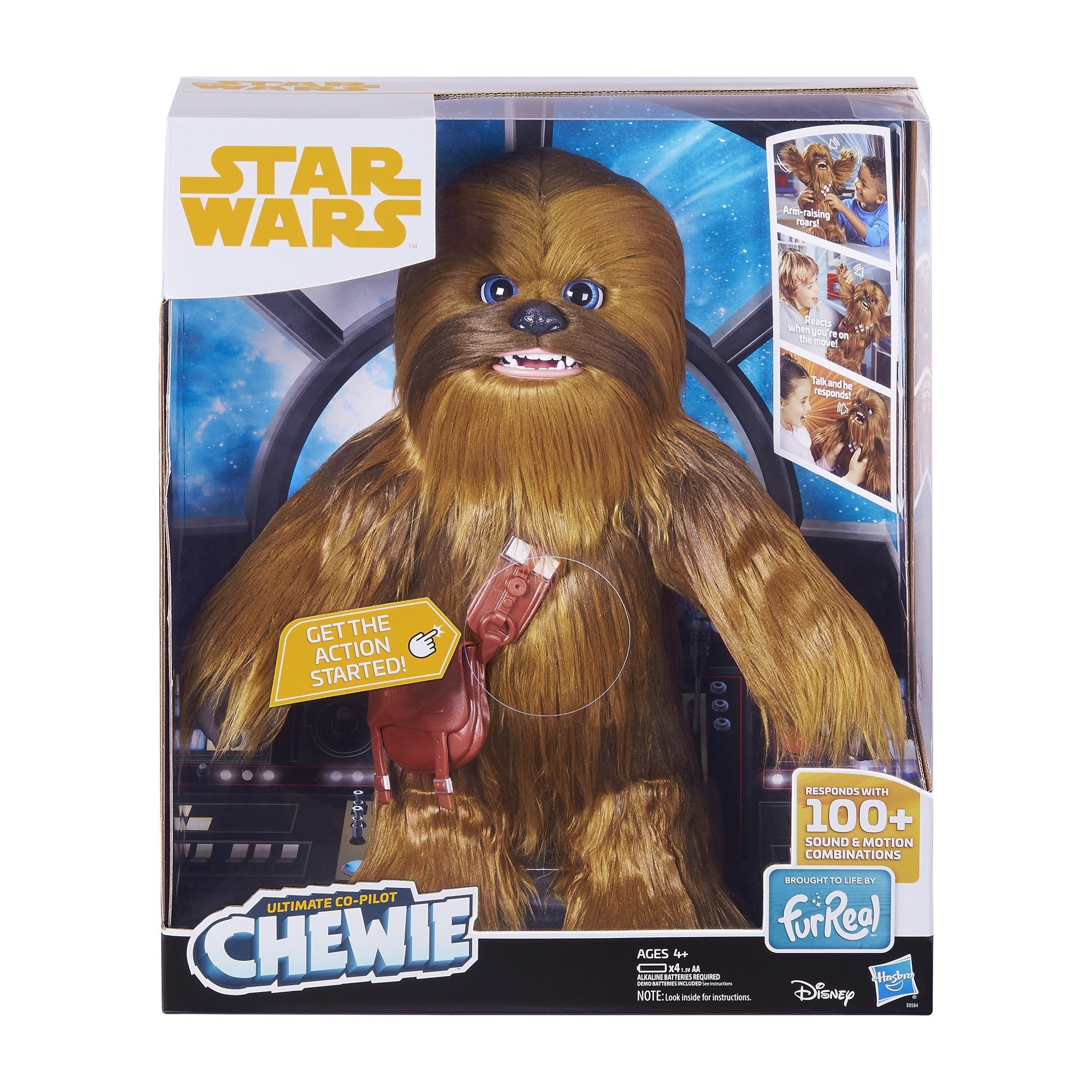 Чубакка Fur Real игрушка: купить интерактивного Chewbacca от Хасбро в  интернет магазине Toyszone.ru