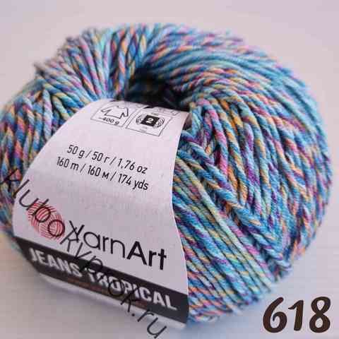 YARNART JEANS TROPICAL 618,