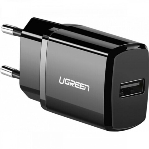 Зарядное устройство UGREEN ED011 USB-A Wall Charger 1 порт, черный