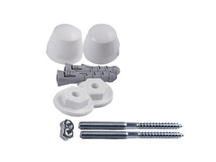 61-0-037 Крепление для умывальных раковин и унитаза в сборе с болтами и заглушками, L 100мм (Россия)