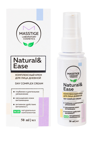 Masstige NATURAL&EASE Крем для лица дневной Комплексный 50мл