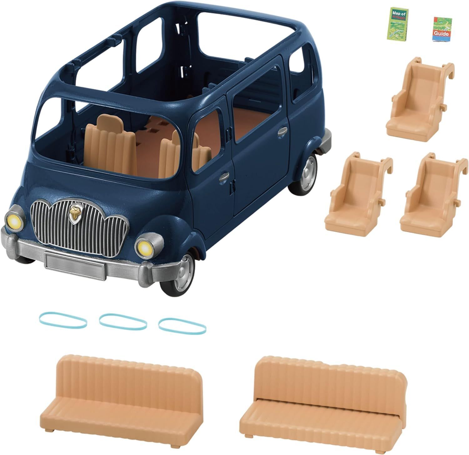 Игровой набор Sylvanian Families - Family Seven Seater - Семейный автомобиль,  7 мест - Сильвания Фэмили 5274 купить в Москве | Доставка по России.