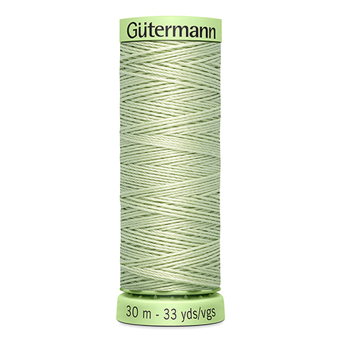 Нить Top Stitch 30/30 м для декоративной отстрочки, Gutermann, 818 зеленый чай