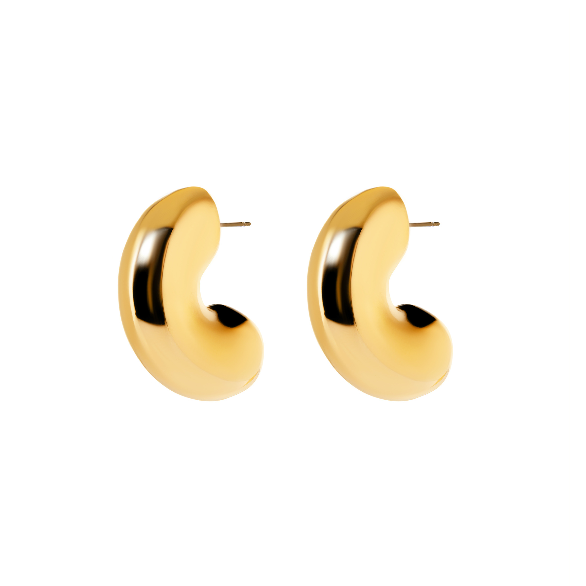 

Серьги Chubby Hoops – Gold