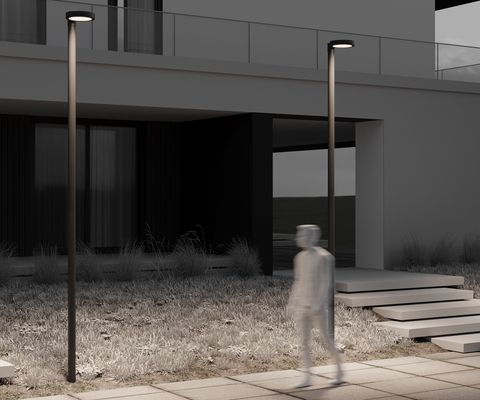 Уличный консольный светодиодный светильник (без столба) Maytoni Dion O472H-L50GF3K