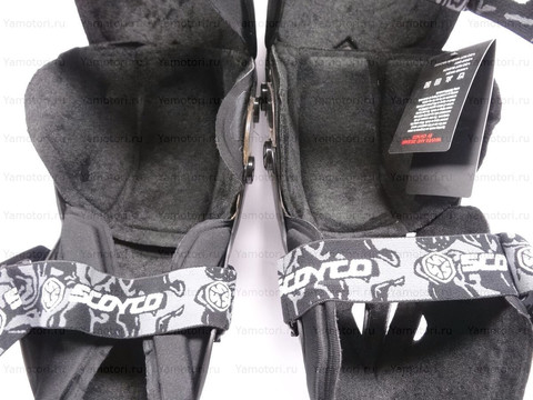 Наколенники Scoyco K12, защита коленей, черный