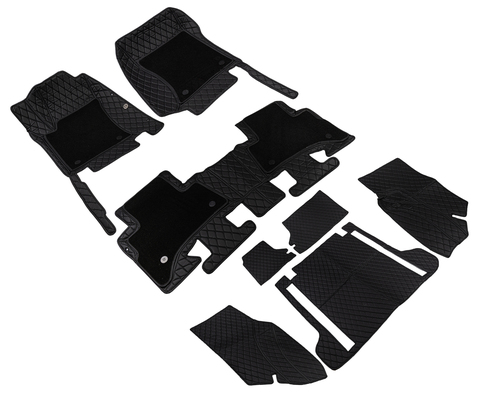 КОВРЫ 5D LUX В САЛОН + БАГАЖНИК (кожа+текстиль)