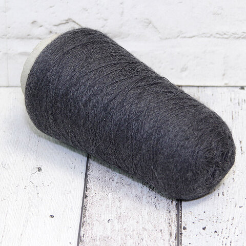 Меринос кэшвул (cashwool) Zegna Baruffa 2/30 темно-серый