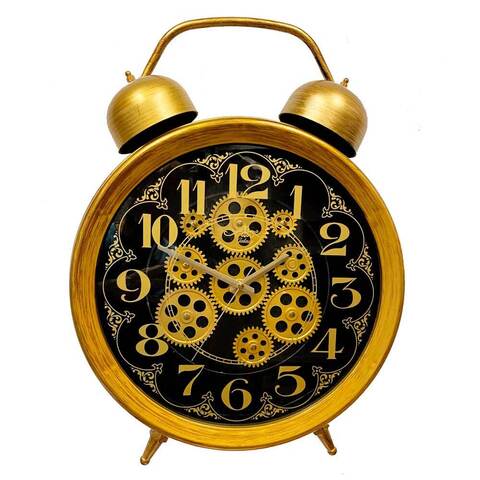 Настенные часы с шестеренками CRK-600-03 Galaxy