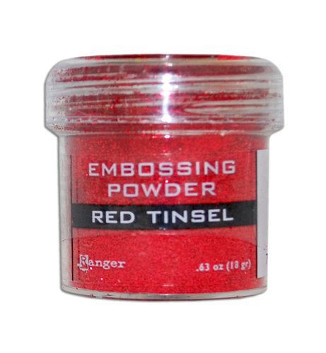 Пудра для эмбоссинга Ranger Ink- RED TINSEL