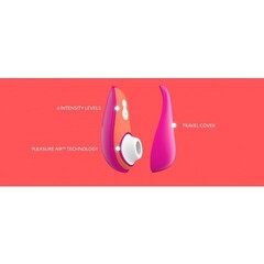 Бесконтактный клиторальный стимулятор Womanizer Liberty Lily Allen розовый