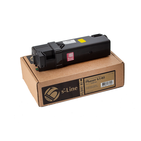Тонер-картридж БУЛАТ s-Line 106R01483 для Xerox Phaser 6140 (Жёлтый, 2000 стр.)