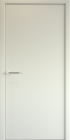 Дверь межкомнатная Альберо (Фрегат) Геометрия (Эмаль) Геометрия-1 (предустановлена магнитная защелка хром/никель матовый), цвет латте, эмаль, глухая