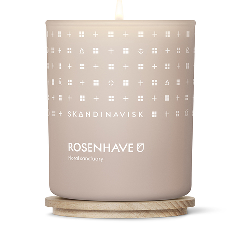 Свеча ароматическая ROSENHAVE с крышкой, 200 г (новая)