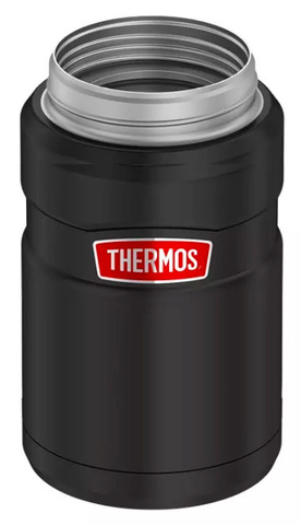 Термос для еды Thermos SK3020 RCMB 0.71л. черный/серый картонная коробка (375810)