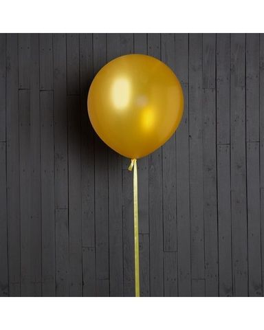 Шар гигант золото