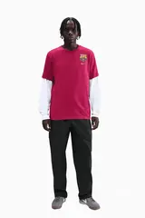 Футболка Nike FC Barcelona 25/26 Crest tee - красный