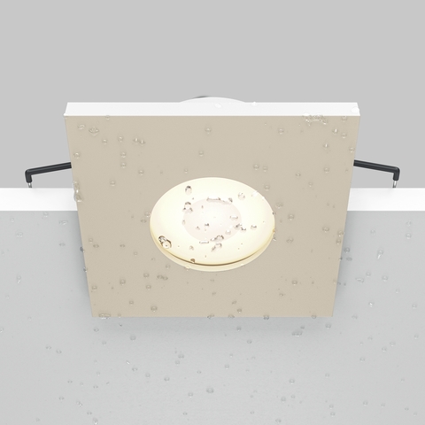 Встраиваемый светильник Maytoni Stark DL083-01-GU10-SQ-W