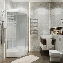 Душевая Кабина Triton Полосы 100*100 В (ДН4)