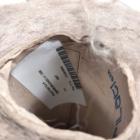 Вспушенная альпака PINORI FILATI / CHARM BRUSHED 280 серо-бежевый меланж