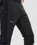 Премиальный костюм для лыж и зимнего бега Nordski Hybrid Pro 2.0 Pearl Blue/Black мужской
