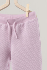 брюки  для девочки  К 400508/фламинго