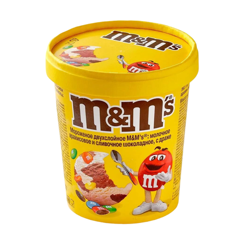 Мороженое ведёрко M&M