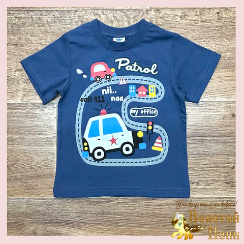 Футболка хлопок м (1-4) 260119-SL6038