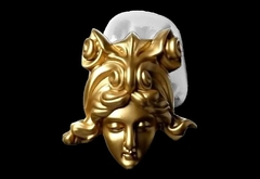 Силиконовый молд № 667 Маскарон