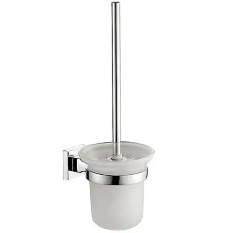 Туалетный ершик настенный HAIBA HB8610 в комплекте хром