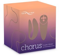 Фиолетовый вибратор для пар We-Vibe Chorus - 