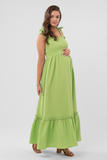 Сарафан для беременных 15908 лайм