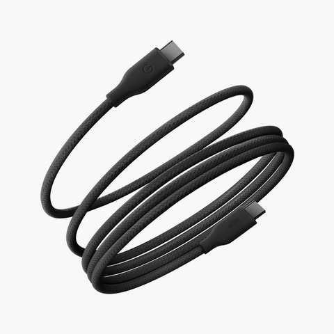 Кабель магнитный Energea HELIX MAGNETIC, USB-C to USB-C, 60W 1.5M, Черный | Black