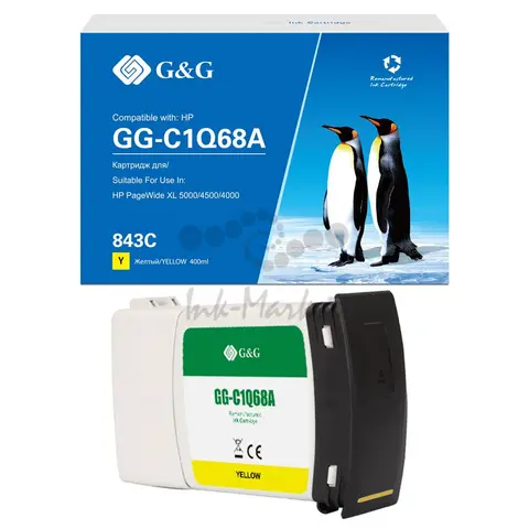 Совместимый картридж G&G GG-C1Q68A (C1Q68A) для струйных принтеров HP