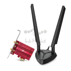 Треххдиапазонный беспроводной PCIe-адаптер TP-Link Archer TXE75E  Wi-Fi 6E AXE5400 с поддержкой Bluetooth 5.3 — фото 2
