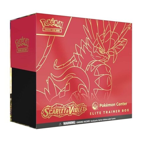 Набор карточек Pokemon TCG: Scarlet and Violet Elite Trainer Box (Koraidon) (на английском языке)