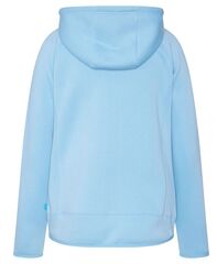 Женская теннисная куртка Australian Open Zip Hoodie AO Logo - light blue