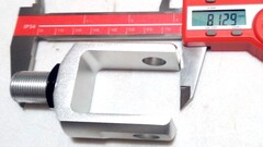 Переходник для Моно амортизаторов серебряный 30мм / 1шт.