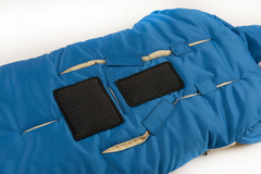 Конверт Lenny меховой (2 молнии) (sand)