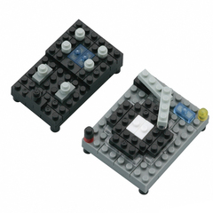 Мини-конструктор Nanoblock (Наноблок)"DJ-сет", 90 элементов