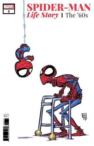 Spider-Man Life Story #1 (Varian Cover by Skottie Young)