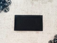 Термоаппликация, р. 6,2х3,8 см, чёрный