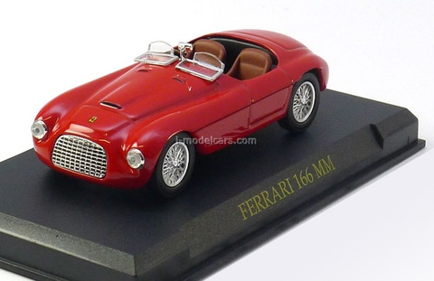 Ferrari 166 MM red 1:43 Eaglemoss Ferrari Collection #27