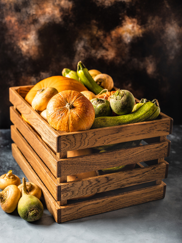 Light Oak Box for kitchenware