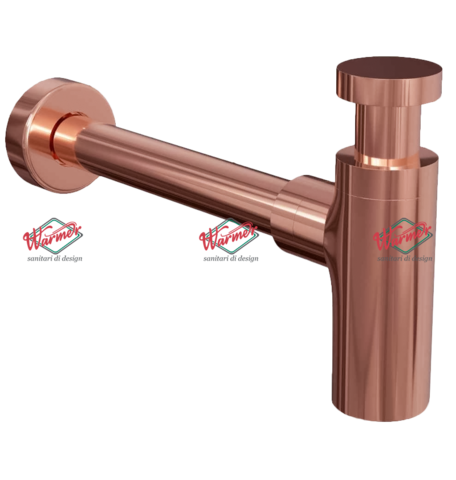 Сифон для раковины Warmer Rose Gold Line Ql