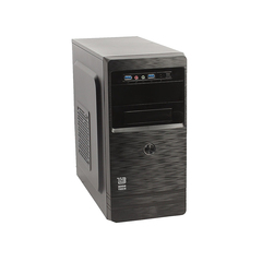 Корпус BaseTech M3303, Без БП, mATX, чёрный, 2xUSB3 (BT-M3303-B)