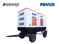 Дизельный генератор Азимут ЭД-400-Т400-2РПМ2 ЯМЗ на шасси в капоте савтозапуском