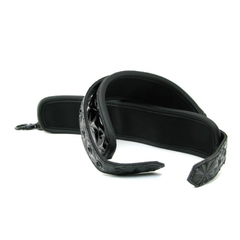 Оковы для ног на цепочке Luxury fetish черные