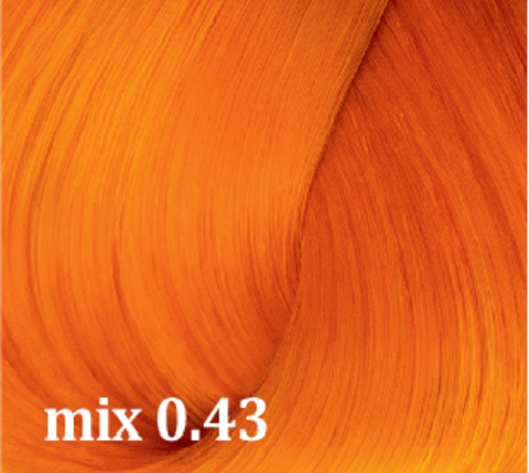 mix 0.43 медно-золотистый, безаммиачная краска Воuticle/ Atelier Hair Color Integrative