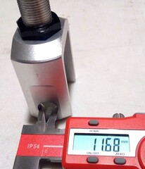 Переходник для Моно амортизаторов серебряный 30мм / 1шт.